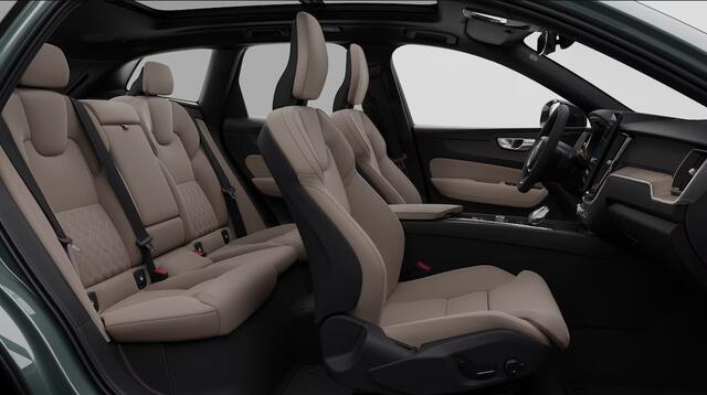 Volvo XC60 T6 Plug-in hybrid AWD Ultra Dark | 21" 5-V Spoke Black Diamond | Luchtvering | Extra getint glas achter