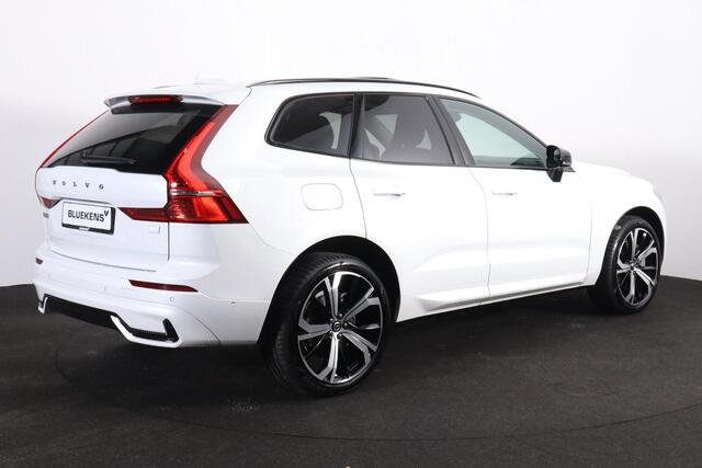 Volvo XC60 T8 Recharge AWD Ultimate Dark - Panorama/schuifdak - IntelliSafe Assist & Surround - 360º Camera - Verwarmde voorstoelen, stuur & achterbank - Parkeersensoren voor & achter - Elektr. bedienb. voorstoelen met geheugen - Draadloze tel. lader - Head up displ
