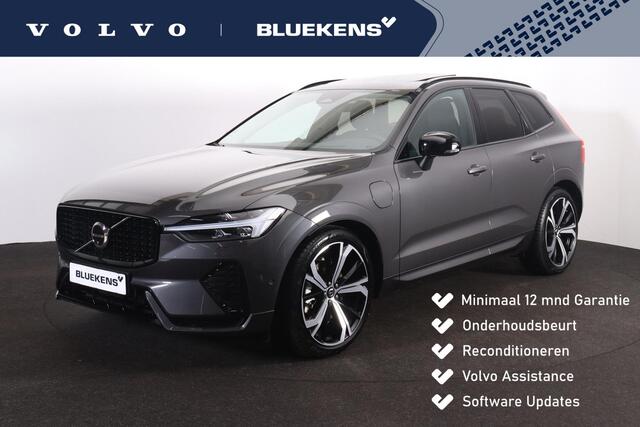 Volvo XC60 T8 Recharge AWD Ultra Dark - Luchtvering - Panorama/schuifdak - IntelliSafe Assist & Surround - 360º Camera - Bowers & Wilkins audio - Adaptieve LED koplampen - Verwarmde voorstoelen, stuur & achterbank - Parkeersensoren voor & achter - Elektr. bedienb. v