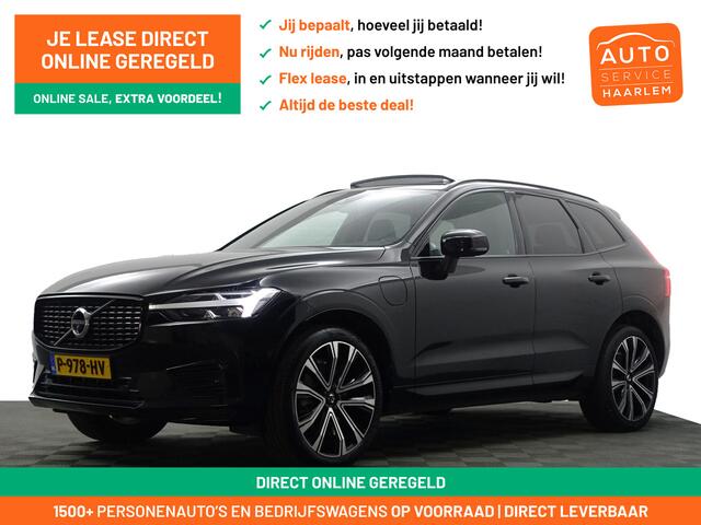 Volvo XC60 2.0 392pk Recharge T8 AWD R-Design- Black Design, Harman Kardon, Luchtvering, Elek Trekhaak, Head Up, Full Memory,