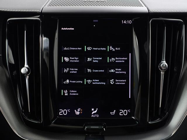 Volvo XC60 2.0 392pk Recharge T8 AWD R-Design- Black Design, Harman Kardon, Luchtvering, Elek Trekhaak, Head Up, Full Memory,