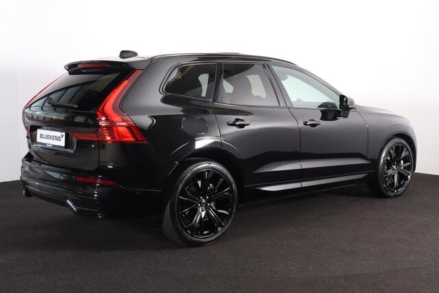 Volvo XC60 T8 Recharge AWD Ultra Black Edition - Luchtvering - Panorama/schuifdak - 360º Camera - Bowers & Wilkins audio - Adaptieve LED koplampen - Verwarmde voorstoelen, stuur & achterbank - Parkeersensoren voor & achter - Elektr. bedienb. voorstoelen met geheugen