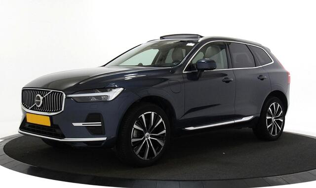 Volvo XC60 2.0 T6 AWD Recharge Long Range 293kW/399pk Aut8 Ultimate Bright LUCHTVERING + BOWERS&WILKINS + EL.TREKHAAK + PANORAMADAK + PILOT ASSIST + ADAPT.CRUISE + LANE ASSIST + STOEL&STUURVERWARMING + CAMERA + HEAD-UP + PD-GLASS + PARKSENSOREN V&A + 20" LM-VELG