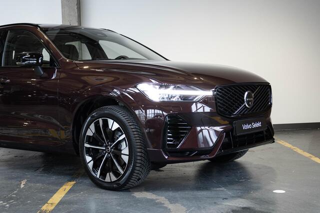 Volvo XC60 T6 Plug-in hybrid AWD Ultra Dark | Panoramadak | Verwarmbare voorstoelen+stuurwiel+achterbank | Premium audio by Harman Kardon | 360° Parkeercamera | Head-up display | Parkeersensoren voor + achter | Google infotainment