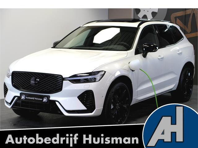 Volvo XC60 2.0 T8 AWD 335kW/456pk Aut8 MJ2026 Plug-in hybrid Ultra Black Edition HARMAN/KARDON + PANORAMADAK + BLIS + HEAD-UP + PILOT ASSIST + STOELVERWARMING V&A + ADAPT.CRUISE + GOOGLE DASH&SERVICES + STUURVERWARMING + 360 CAMERA + 21" LM-VELGEN!!