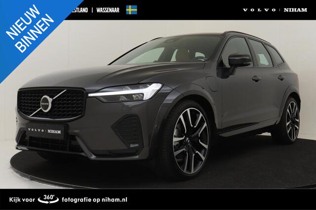 Volvo XC60 T8 PLUG-IN HYBRID AWD ULTRA DARK *FULL OPTIONS!* -PANO.DAK|BOWERS&WILIKINS|GEVENT.LEDER+MASSAGE|LUCHTVERING|360°CAM|HEAD-UP DISP.|TREKHAAK|22"