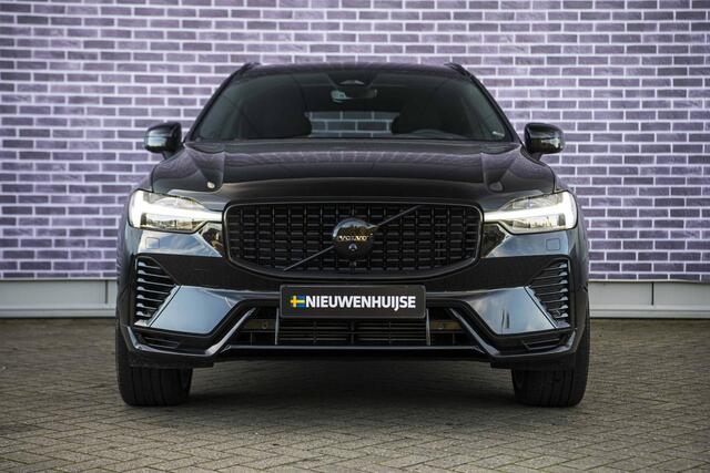 Volvo XC60 2.0 T6 Plug-in hybrid AWD Plus Black Edition | Trekhaak | Adaptieve Cruise Control | Panoramadak | Harman Kardon Audio | 360° Parkeercamera | Stoel-/Stuurverwarming | Dodehoek Detectie |