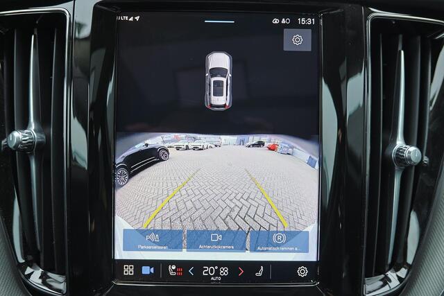 Volvo XC60 T6 Recharge AWD Plus Bright - Panorama/schuifdak - IntelliSafe Assist & Surround - Harman/Kardon audio - Adaptieve LED koplampen - Parkeercamera achter - Verwarmde voorstoelen, stuur & achterbank - Parkeersensoren voor & achter - Elektr. bedienb. voorstoe