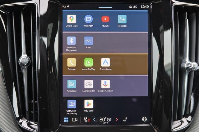 Volvo XC60 T6 Recharge AWD Plus Black Edition - Panorama/schuifdak - IntelliSafe Assist & Surround - 360º Camera - Harman/Kardon audio - Adaptieve LED koplampen - Verwarmde voorstoelen, stuur & achterbank - Parkeersensoren voor & achter - Elektr. bedienb. voorstoele