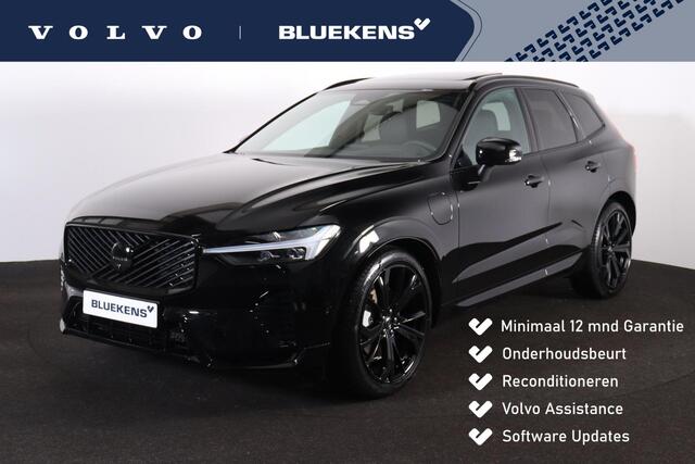 Volvo XC60 T8 Recharge AWD Ultra Black Edition - Luchtvering - Panorama/schuifdak - IntelliSafe Assist & Surround - 360º Camera - Harman/Kardon audio - Adaptieve LED koplampen - Verwarmde voorstoelen, stuur & achterbank - Parkeersensoren voor & achter - Elektr. bedi