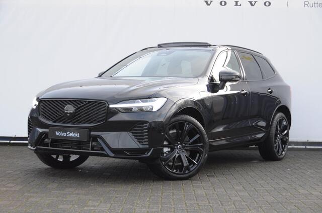 Volvo XC60 T6 350PK Automaat AWD Ultra Black Edition Facelift/ Head-up display/ Harman Kardon audio/ BLIS/ Elektrischbedienbare stoelen met geheugen / Panoramadak/ Adaptive cruise control/ Pilot assist/ Apple Carplay/ Android auto/