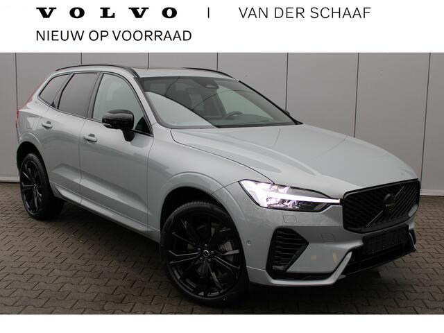 Volvo XC60 T6 Plug-in hybrid AWD Ultra Black Edition | Luchtvering | Sportstoelen | Extra getint glas