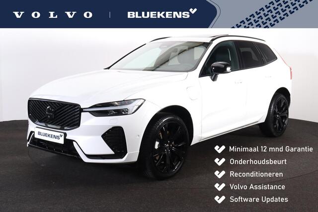 Volvo XC60 T8 Recharge AWD Plus Black Edition - Panorama/schuifdak - IntelliSafe Assist & Surround - 360º Camera - Harman/Kardon audio - Adaptieve LED koplampen - Verwarmde voorstoelen, stuur & achterbank - Parkeersensoren voor & achter - Elektr. bedienb. voorstoele