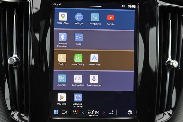 Volvo XC60 T6 Recharge AWD Ultra Black Edition - Luchtvering - Panorama/schuifdak - IntelliSafe Assist & Surround - 360º Camera - Bowers & Wilkins audio - Adaptieve LED koplampen - Verwarmde voorstoelen, stuur & achterbank - Parkeersensoren voor & achter - Elektr. b