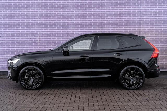 Volvo XC60 T8 Plug-in hybrid AWD Plus Black Edition | Adaptieve Cruise Control | Panoramadak | Stoel-/Stuur-/Voorruitverwarming | Dodehoek Detectie | 360° Parkeercamera | Harman Kardon Audio |