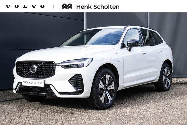 Volvo XC60 T6 Plug-in hybrid AWD Plus Dark | Trekhaak | Rondom zichtcamera | Verwarmbare voorstoelen+stuurwiel+achterbank | Premium audio by Harman Kardon | 19 inch Lichtmetalen velgen