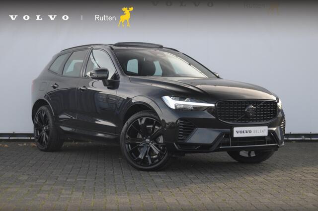 Volvo XC60 T6 350PK Automaat AWD Plus Black Edition / Trekhaak / Panoramadak / BLIS / Adaptieve cruise control / Keyless entry / Stoel - en stuurwielverwarming / elektrische stoelen met geheugen / Parkeersensoren met 360 camera / Elektrische achterklep