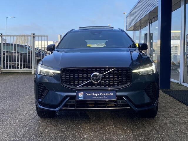 Volvo XC60 2.0 T8 Plug-in hybrid AWD R-Design / Automaat / NL-Auto / Dealer-Onderhouden / Stoel- en Stuurverwarming / Open-Panodak / Luchtvering / Adaptieve Cruise-Control + Pilot-Assist / Apple-Carlay & Android-Auto / 360°-Camera / Harman-Kardon Audio / Elektr.-Uit