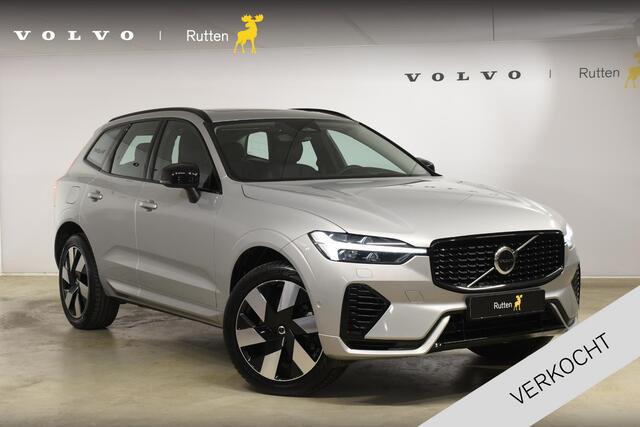 Volvo XC60 T6 350PK Automaat Plug-in Hybrid AWD Ultra Dark / Navigatie / Adaptieve Cruise control / Head Up-Display / Panorama dak / Leder / Elektrische stoelen / 360 Camera / Trekhaak / 20" Velgen