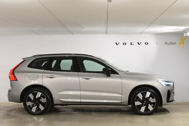Volvo XC60 T6 350PK Automaat Plug-in Hybrid AWD Ultra Dark / Navigatie / Adaptieve Cruise control / Head Up-Display / Panorama dak / Leder / Elektrische stoelen / 360 Camera / Trekhaak / 20" Velgen