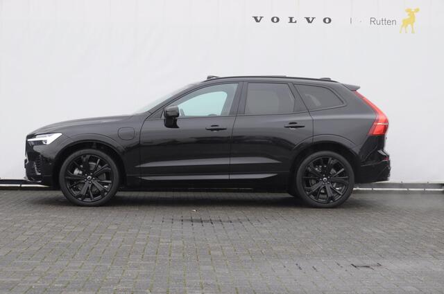 Volvo XC60 T6 350PK Automaat AWD Plus Black Edition Panoramadak/ Elektrisch bedienbare voorstoelen met geheugen/ Stoelverwarming/ Stuurverwarming/ Harman Kardon audio/ 360 Camera/