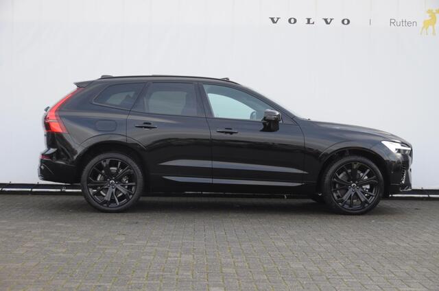 Volvo XC60 T8 455PK Automaat AWD Ultra Black Edition / Luchtvering / stoelmassage - en ventilatie / Adaptieve cruise control / Harman Kardon / BLIS / Panoramadak / Apple carplay / Parkeersensoren met 360 camera / Elektrisch bedienbare achterklep / Elektrisch verstel