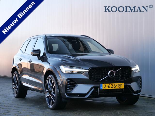 Volvo XC60 2.0 T8 Plug-in hybrid AWD Ultra Dark 455 Pk Automaat Navi / Leer / Pano-dak / Luchtvering / Trekhaak / DAB / Apple Carplay