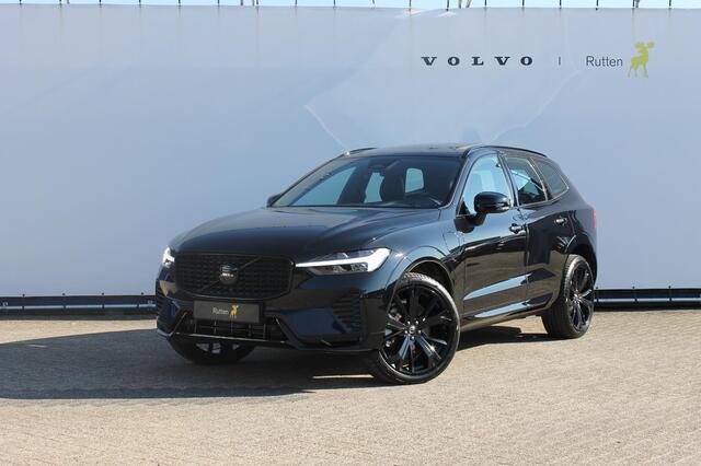 Volvo XC60 T8 455PK Automaat AWD Plus Black Edition Panoramisch schuif-kanteldak / Google infotainment / Adaptieve cruise control / 21" lichtmetalen velgen / Parkeersensoren voor en achter met camera