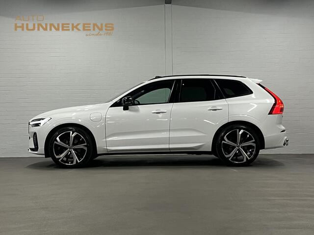 Volvo XC60 2.0 T6 Plug-in hybrid AWD R-Design Luchtvering | Trekhaak | Open dak | Adapt. cruise | Stuur-/stoelverwarming | Memory | Achteruitrij camera | Carplay