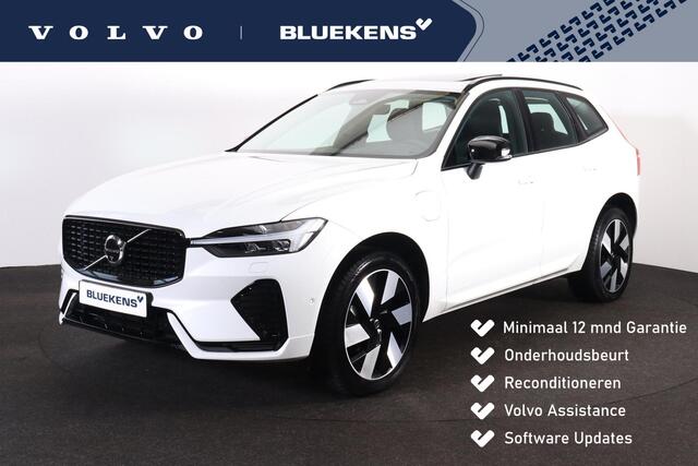 Volvo XC60 T6 Recharge AWD Ultra Dark - Panorama/schuifdak - IntelliSafe Assist & Surround - 360º Camera - Harman/Kardon audio - Adaptieve LED koplampen - Verwarmde voorstoelen, stuur & achterbank - Parkeersensoren voor & achter - Elektr. bedienb. voorstoelen met ge