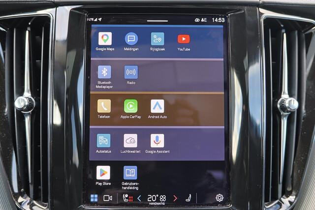 Volvo XC60 T6 Recharge AWD Ultra Bright - Panorama/schuifdak - IntelliSafe Assist & Surround - 360º Camera - Harman/Kardon audio - Adaptieve LED koplampen - Verwarmde voorstoelen, stuur & achterbank - Parkeersensoren voor & achter - Elektr. bedienb. voorstoelen met 