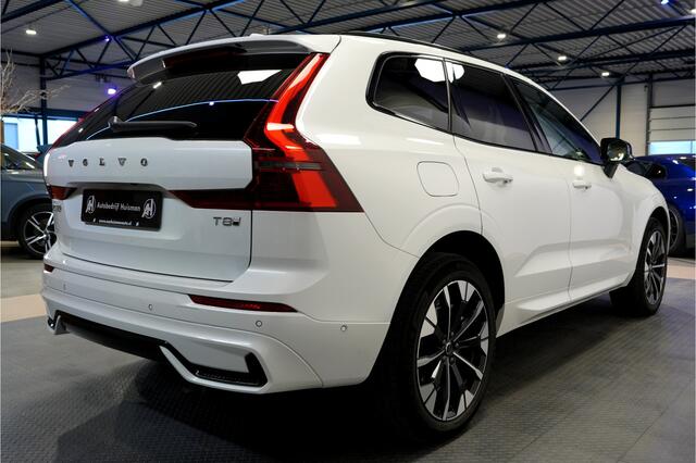 Volvo XC60 2.0 T8 AWD 335kW/456pk Aut8 Plug-in hybrid Ultra Dark PANORAMADAK + HARMAN/KARDON + EL.TREKHAAK + STOELMASSAGE&-KOELING + ADAPT.CRUISE + GOOGLE DASH + HEAD-UP + LANE ASSIST + STOEL-&STUURVERWARMING + 360 CAMERA + PARKSENSOREN V&A + 20" LM-VELGEN!!