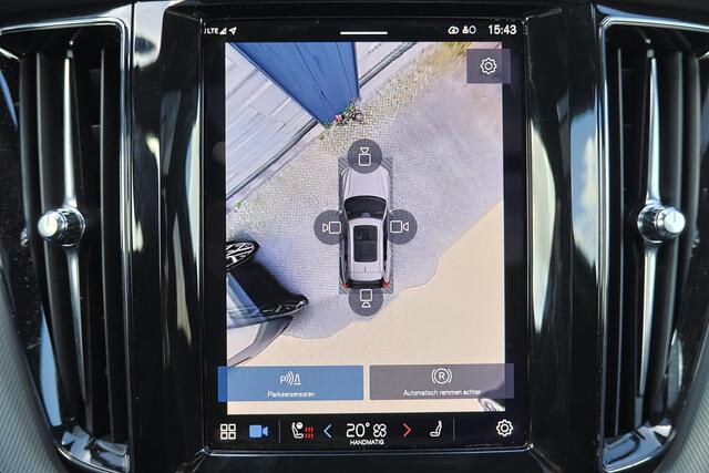 Volvo XC60 T6 Recharge AWD Plus Black Edition - Luchtvering - Panorama/schuifdak - IntelliSafe Assist & Surround - 360º Camera - Harman/Kardon audio - Adaptieve LED koplampen - Verwarmde voorstoelen, stuur & achterbank - Parkeersensoren voor & achter - Elektr. bedie