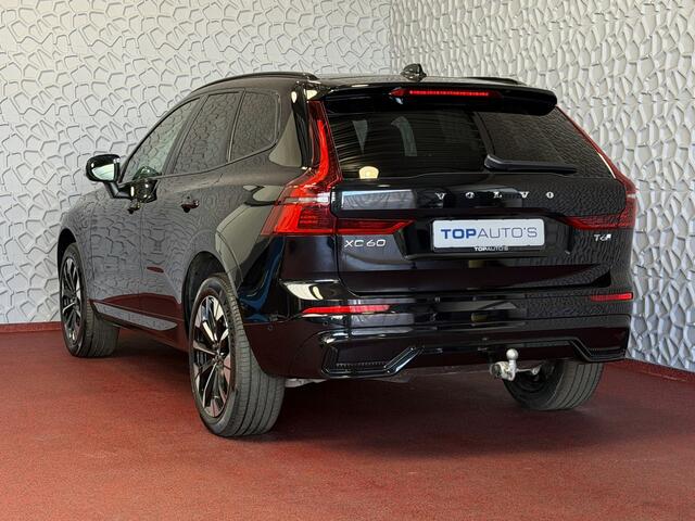 Volvo XC60 2.0 T6 AWD ULTRA DARK NIEUWE AUTO ELEK.TREKHAAK HARMAN KARDON HEADUP 360.CAM LEER SCHUIFDAK PHEV Plug in Hybrid ? Top Auto's Wijchen , Altijd een Ruim aanbod van Volvo's i BUSINESS / CORE / BRIGHT / DARK / ULTRA DARK / PLUS DARK / BLACK EDITION / ESSEN