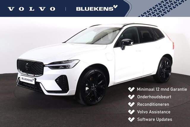 Volvo XC60 T6 Recharge AWD Plus Black Edition - Panorama/schuifdak - IntelliSafe Assist & Surround - 360º Camera - Harman/Kardon audio - Adaptieve LED koplampen - Verwarmde voorstoelen, stuur & achterbank - Parkeersensoren voor & achter - Elektr. bedienb. voorstoele