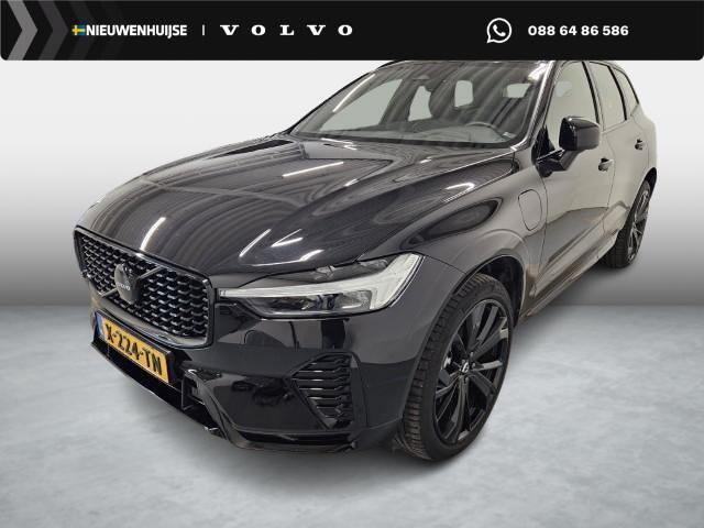 Volvo XC60 2.0 T6 Plug-in hybrid AWD Plus Black Edition | Adaptieve Cruise Control | Donker Glas | Panoramadak | Stoel en Stuurverwarming | Dodehoek Detectie | 21" |