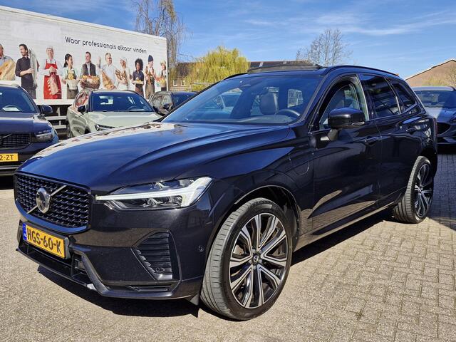 Volvo XC60 T6 Recharge hybrid AWD R-design DARK NIEUW MODEL pano | 360 | 21'' | elekt stoelen etc