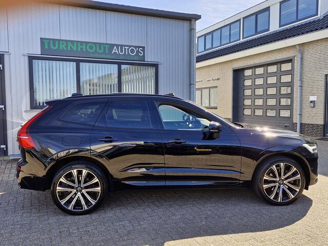 Volvo XC60 T6 Recharge hybrid AWD R-design DARK NIEUW MODEL pano | 360 | 21'' | elekt stoelen etc