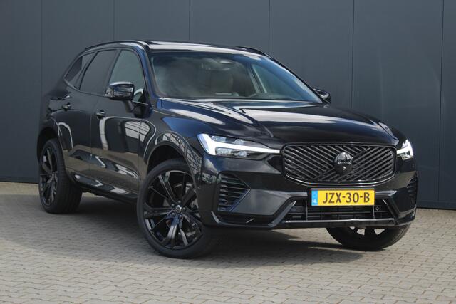 Volvo XC60 2.0 T6 Plug-in hybrid AWD Ultra Black Edition | Panorama dak | Luchtvering | Bowers & Wilkins | Trekhaak elektrisch wegklapbaar | Head-up display | Elektrisch verstelbare stoelen + memory | 360 graden camera | Stoelverwarming + ventilatie + stuurverwarmin