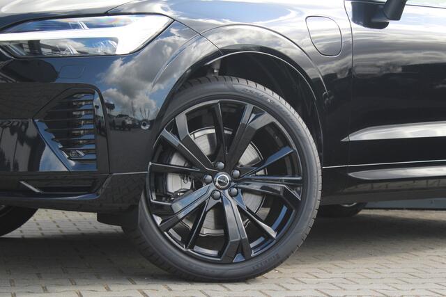 Volvo XC60 2.0 T6 Plug-in hybrid AWD Ultra Black Edition | Panorama dak | Luchtvering | Bowers & Wilkins | Trekhaak elektrisch wegklapbaar | Head-up display | Elektrisch verstelbare stoelen + memory | 360 graden camera | Stoelverwarming + ventilatie + stuurverwarmin