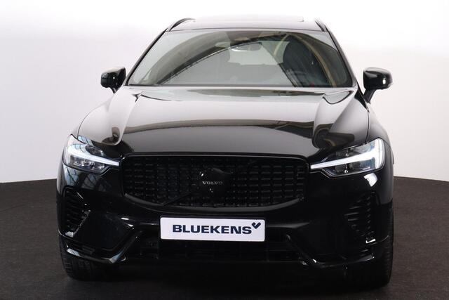 Volvo XC60 T6 Recharge AWD Ultra Black Edition - Panorama/schuifdak - Luchtvering - IntelliSafe Assist & Surround - 360º Camera - Bowers & Wilkins audio - Adaptieve LED koplampen - Verwarmde voorstoelen, stuur & achterbank - Parkeersensoren voor & achter - Elektr. b