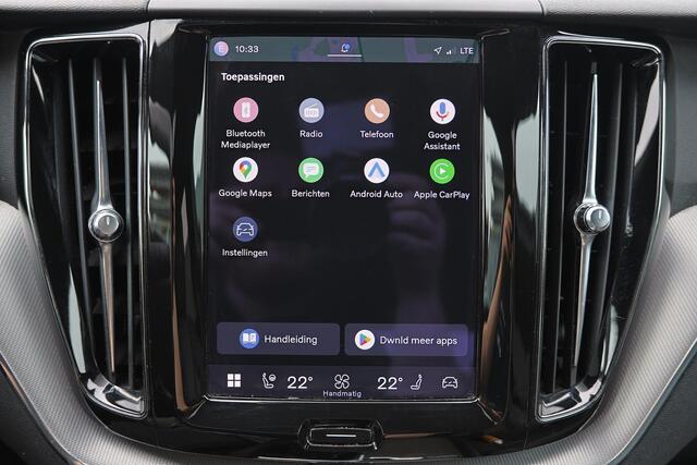 Volvo XC60 B5 250pk R-Design - Intellisafe Assist - Bowers & Wilkins audio - Geventileerd Nappa leder - Elektr. bedienb. voorstoelen met geheugen - Verwarmbare voorstoelen & stuurwiel - Achteruitrijcamera - Parkeersensoren voor & achter - Adaptieve LED koplampen - E