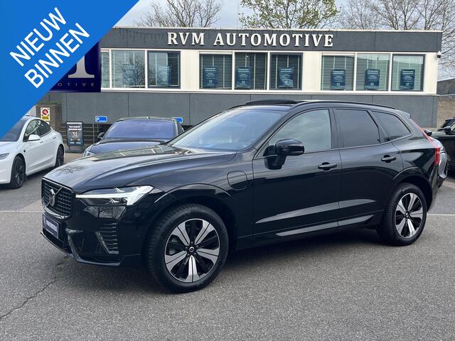 Volvo XC60 2.0 T6 Plug-in hybrid AWD Plus Dark 360 CAMERA| HARMAN KARDON| ACHTERBANK VERWARMD| PANO| VOORSTOELEN + STUUR VERWARMD| ELEKTRISCHE STOELEN MET MEMORY| ELEKTRISCHE ACHTERKLEP| DEALER OH. NET ONDERHOUD GEHAD|