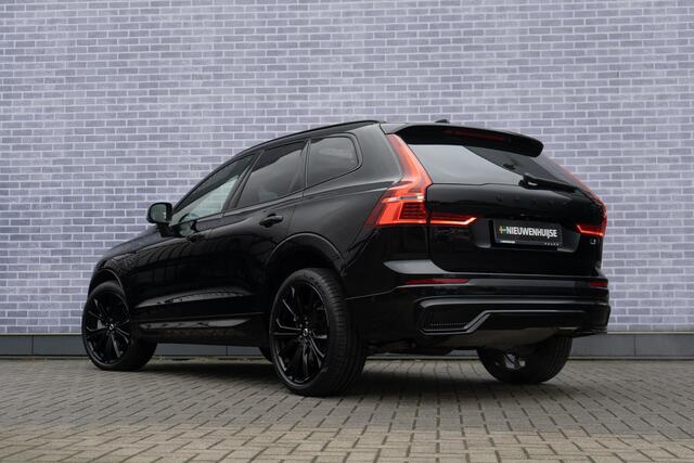 Volvo XC60 2.0 T6 Plug-in hybrid AWD Plus Black Edition | Adaptieve Cruise Control | Panoramadak | Harman Kardon Audio | Stoel-/Stuur-/Voorruitverwarming | Dodehoek Detectie | 360° Parkeercamera |