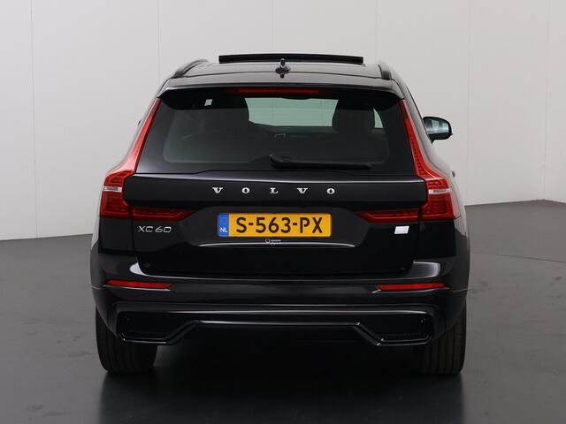 Volvo XC60 2.0 T6 Plug-in hybrid AWD Plus Dark | Panoramadak | Digitaal Dashboard | Contourstoelen | Stoelverwarming V + A | Camera | DAB | Apple CarPlay/Android Auto | Stuurverwarming | Adaptieve Cruise Control | Ele. kofferdeksel | Ele. verstelbare stoel + geheuge