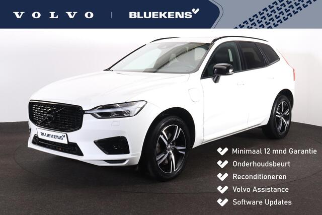 Volvo XC60 T8 Recharge AWD R-Design - Panorama/schuifdak - IntelliSafe Assist & Surround - Harman/Kardon audio - Adaptieve LED koplampen - Parkeercamera achter - Verwarmde voorstoelen, stuur & achterbank - Parkeersensoren voor & achter - Elektr. bedienb. voorstoelen