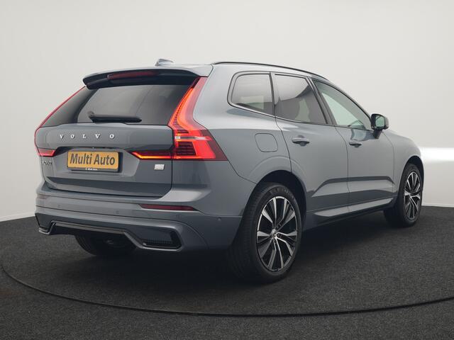 Volvo XC60 T6 AWD Plus Dark PHEV 350pk Dealer O.H. | Trekhaak Af Fabriek | Panodak | 360 Camera | Adaptive Cruise | Lederen Sportstoelen Memory & Verwarmd | 20'' L.M. | Keyless | Blis | Google Assistant | Apple Carplay | Stuur Verwarmd | DAB | Plug In Hybrid |