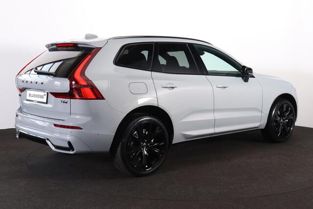 Volvo XC60 T6 Recharge AWD Plus Black Edition - Panorama/schuifdak - IntelliSafe Assist & Surround - 360º Camera - Harman/Kardon audio - Verwarmde voorstoelen, stuur & achterbank - Parkeersensoren voor & achter - Elektr. bedienb. voorstoelen met geheugen - Head up d