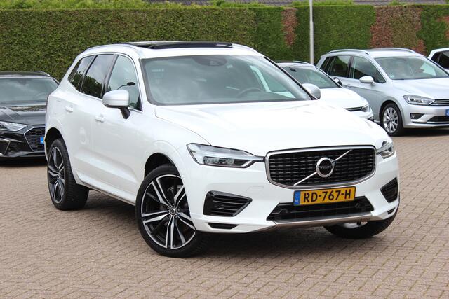 Volvo XC60 2.0 T8 Twin Engine AWD R-Design / Trekhaak / Panoramadak / Leder / CarPlay / 21'' / Parkeerhulp V+A / Stoelverwarming / DAB / Cruise Control