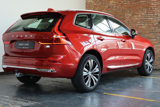 Volvo XC60 T6 Plug-in hybrid AWD Inscription Exclusive | Google Infotainment | Dealeronderhouden | Semi-Electrische wegklapbare trekhaak | Parkeerverwarming | Head-Up Display | Stoelverwarming | Stuurwielverwarming | Parkeersensoren | Panoramadak